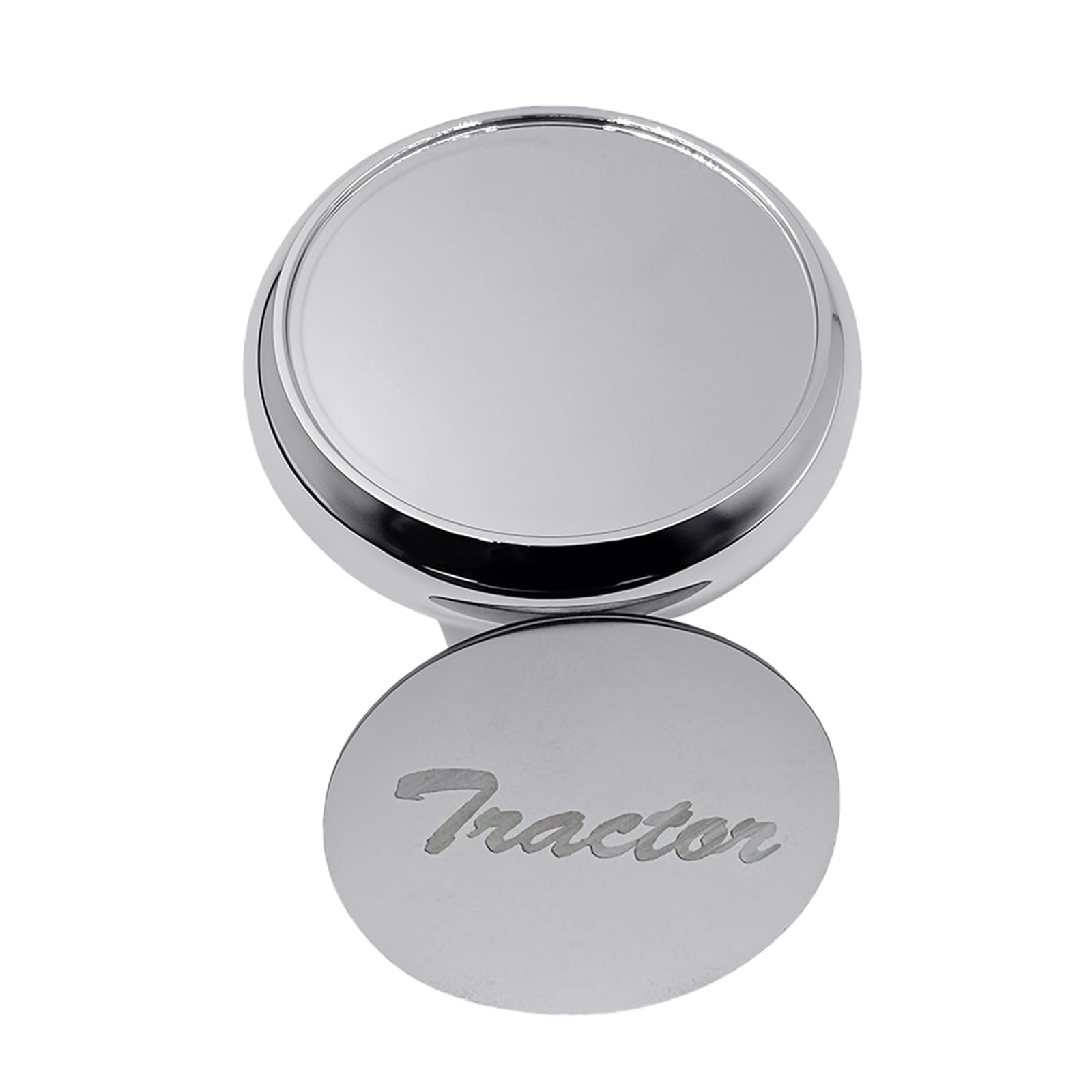 Upgrade Air Brake Knobs for Tractor/Trailer - Air Valve Knobs Compatible Kenworth T680 Peterbilt 379 389 579 Freightliner, Made from Aluminum (2PCS)