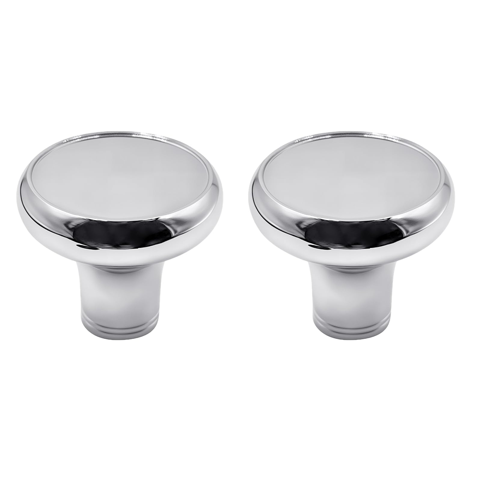 Upgrade Air Brake Knobs for Tractor/Trailer - Air Valve Knobs Compatible Kenworth T680 Peterbilt 379 389 579 Freightliner, Made from Aluminum (2PCS)