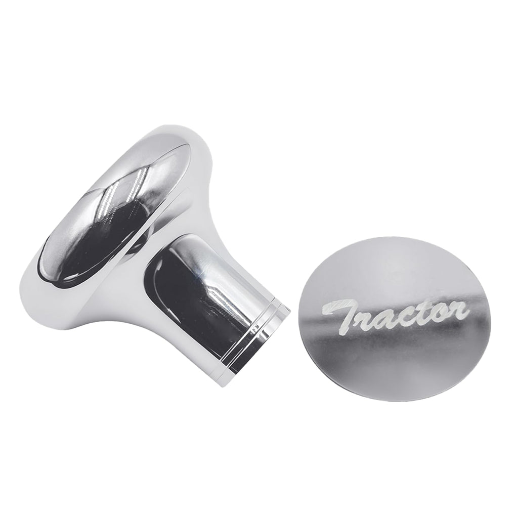 Upgrade Air Brake Knobs for Tractor/Trailer - Air Valve Knobs Compatible Kenworth T680 Peterbilt 379 389 579 Freightliner, Made from Aluminum (2PCS)