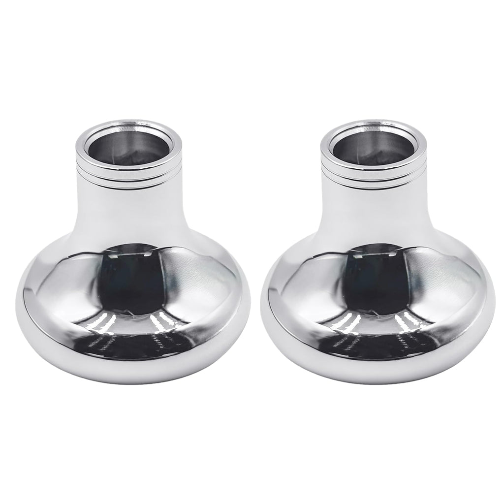 Upgrade Air Brake Knobs for Tractor/Trailer - Air Valve Knobs Compatible Kenworth T680 Peterbilt 379 389 579 Freightliner, Made from Aluminum (2PCS)