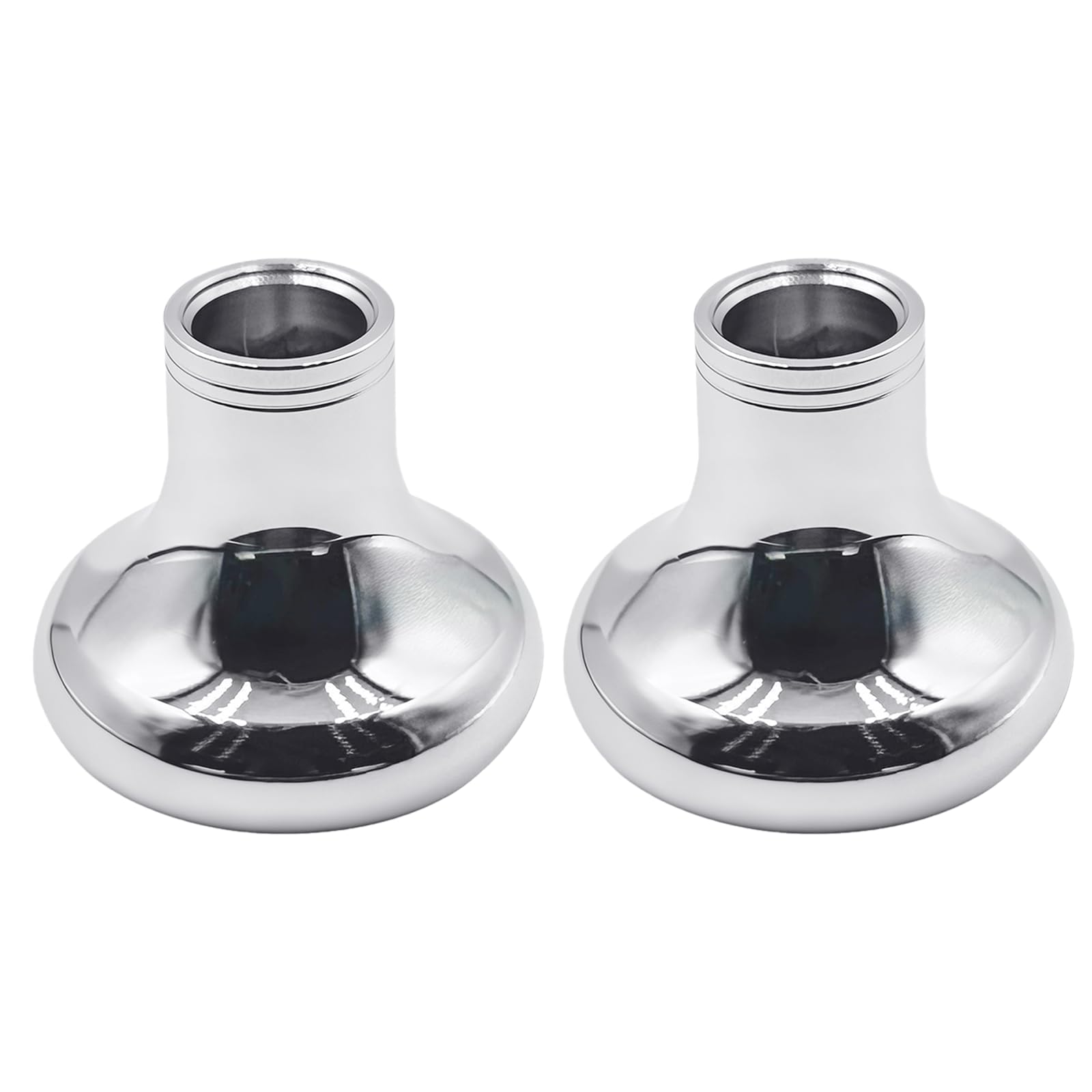 Upgrade Air Brake Knobs for Tractor/Trailer - Air Valve Knobs Compatible Kenworth T680 Peterbilt 379 389 579 Freightliner, Made from Aluminum (2PCS)
