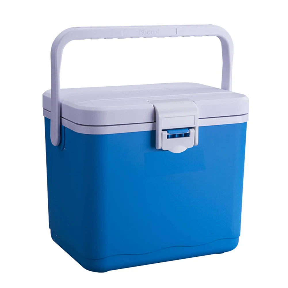 4.5L Camping Car Refrigerator with Handle Barbecue Insulation Box Heat Preservation Food Storage Cooler Box for Beach Picnic