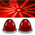 2PCS Watermelon Lights  LED Side Marker Indicator Turn Signal Brake Lamp Semi Truck Trailer Under Glow Wheel Lights For Truck