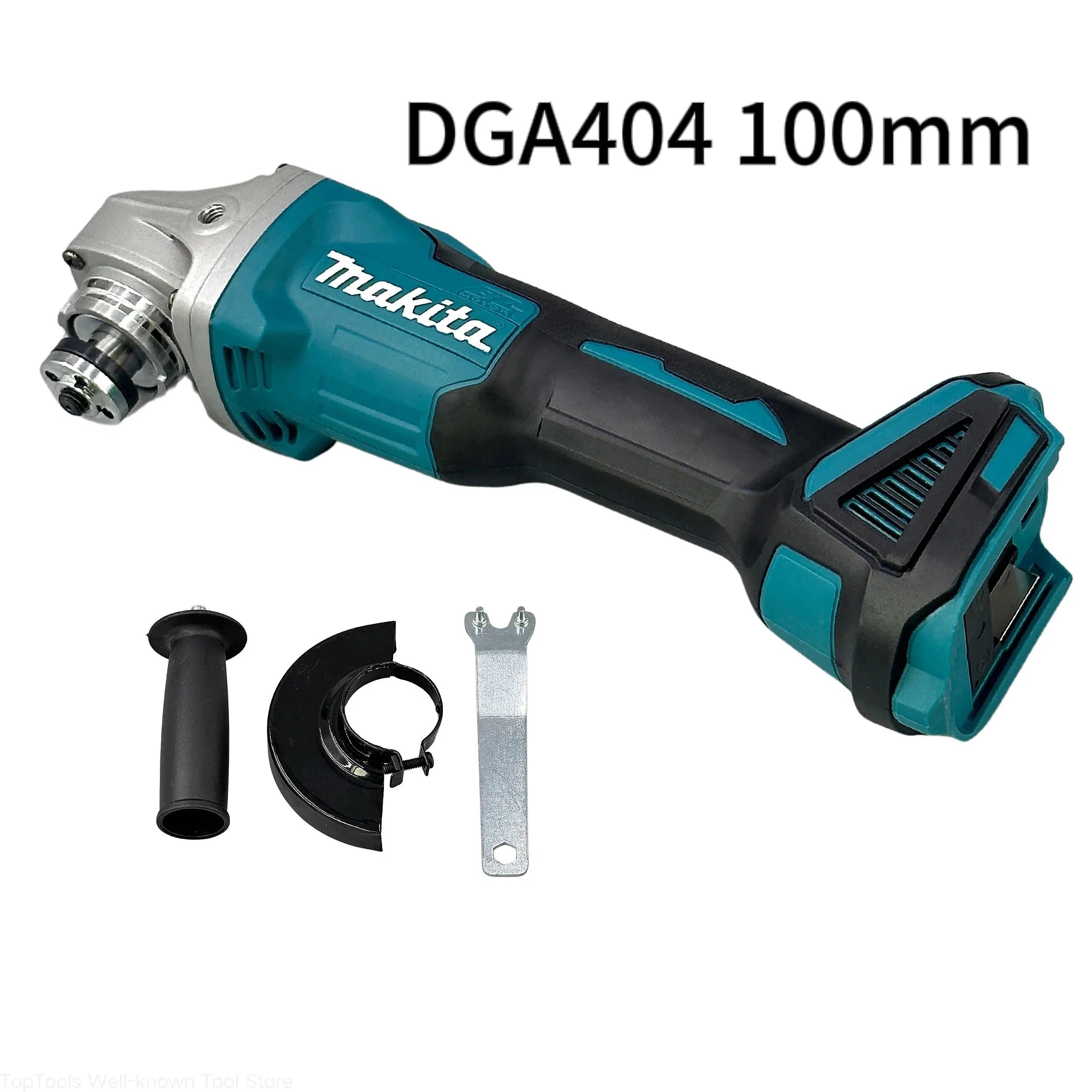 Makita 18V 125/100mm DGA404 Cordless Grinder Wheel,6.0Ah Li-4-1/2” / 5" Cut-Off/Angle Grinder,For Metal Grinding&Wood Cutting