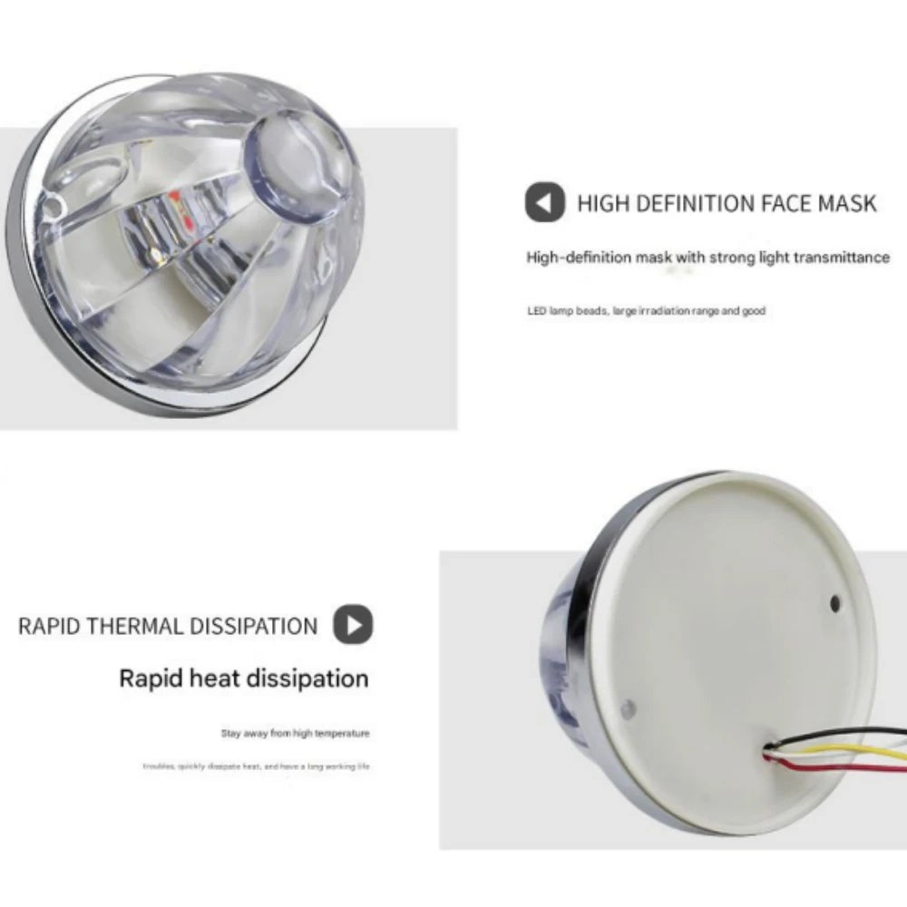 2PCS Star Watermelon Lights Dual Color Semi Truck Lights Trailer LED Water Melon Marker Lighting Under Glow Lights 12V/24V